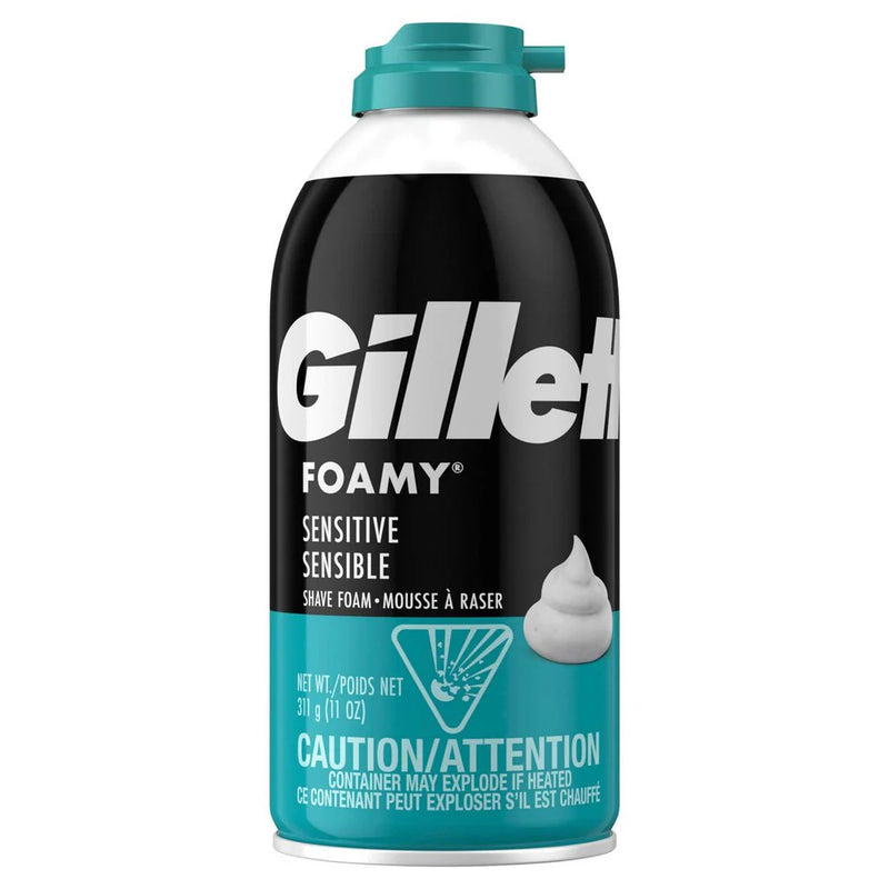 Gillette Foamy Sensitive Skin Shave Foam 11 oz