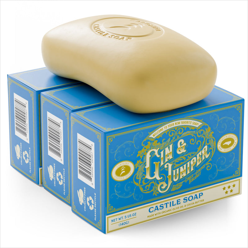 Carolina Castile Soap Gin & Juniper Castile Bar Soap