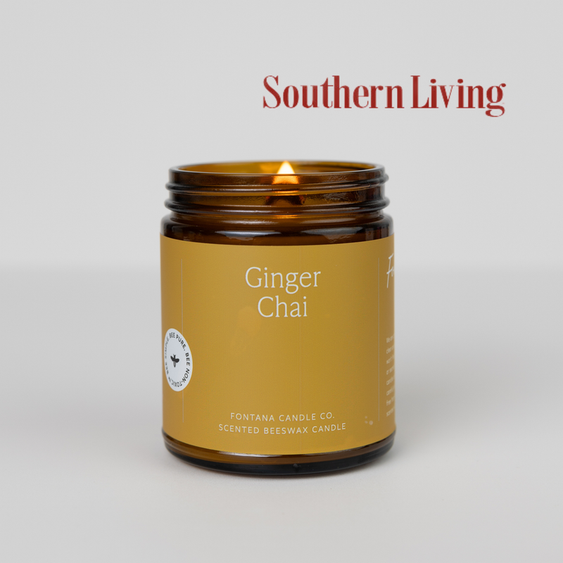 Fontana Candle Co Ginger Chai Jar Candle Candles