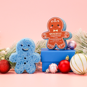 Spongellé Gingerbread | Holiday Gingerbread Body Wash Infused Buffer
