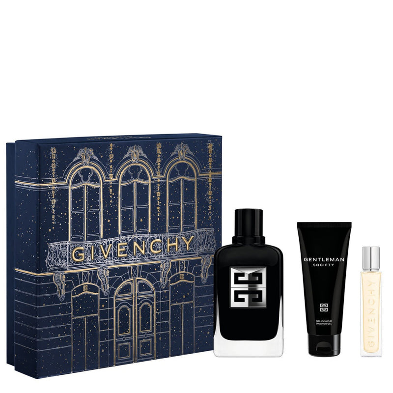 Nava Beauty Givenchy Gentleman Society EDP Gift Set Trio Fragrance White Smoke Default Title
