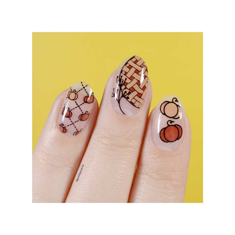 UberChic Beauty Give Thanks-02 Stamping Plate