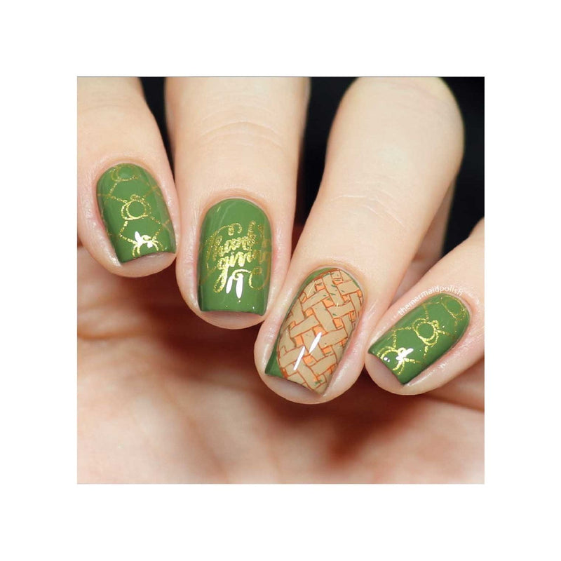 UberChic Beauty Give Thanks-02 Stamping Plate