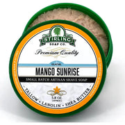 Stirling Soap Co Stirling Soap Co. Mango Sunrise Glacial Shaving Collection Shaving Set