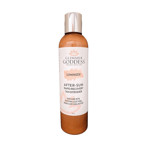 GNS Beauty & Personal Care Glimmer Goddess Organic After Sun Lotion - Tan Extender & Luminizing Shimmer Skin Care
