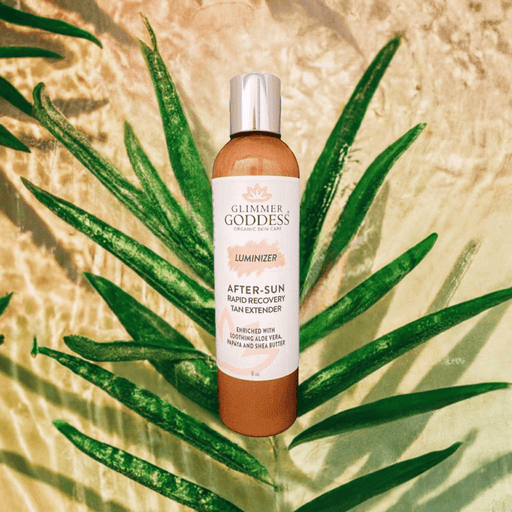 GNS Beauty & Personal Care Glimmer Goddess Organic After Sun Lotion - Tan Extender & Luminizing Shimmer Skin Care