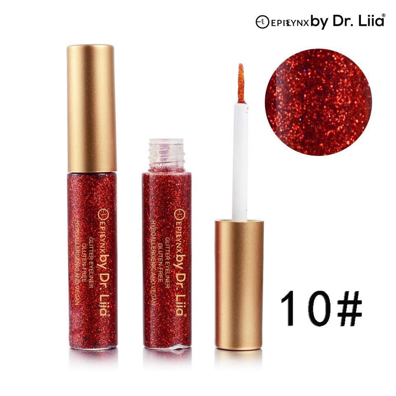 EpiLynx Shimmer & Shine Glitter Eyeliner – Vegan, Allergen-Free, Long-Wearing Eyeliner