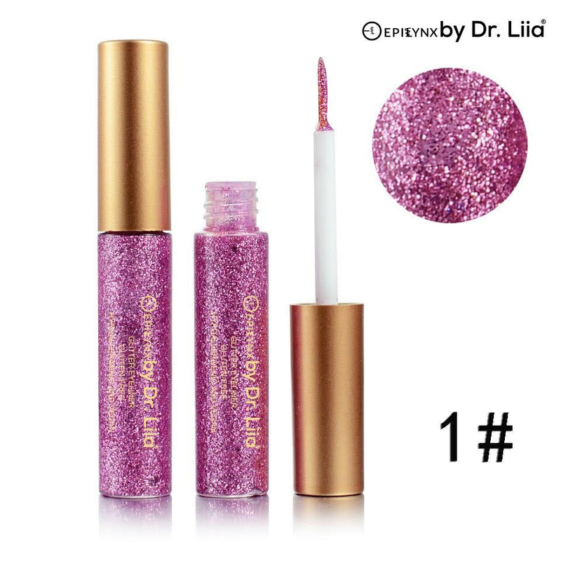 EpiLynx Shimmer & Shine Glitter Eyeliner – Vegan, Allergen-Free, Long-Wearing Eyeliner