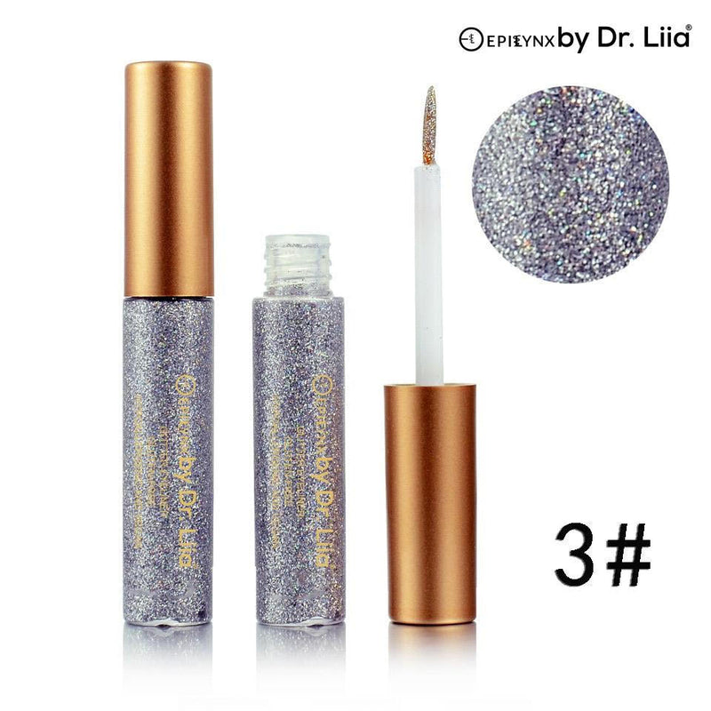 EpiLynx Shimmer & Shine Glitter Eyeliner – Vegan, Allergen-Free, Long-Wearing Eyeliner