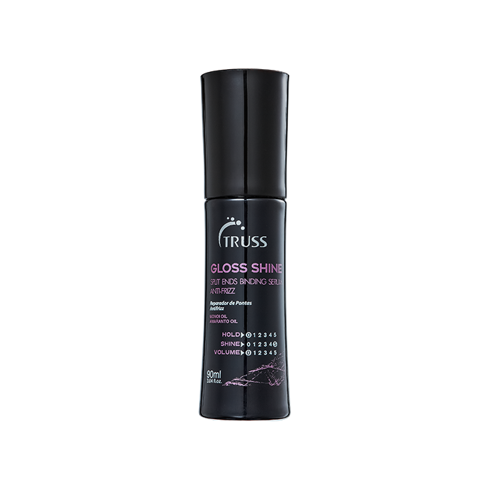 VIP Extensions Truss Gloss Shine Hair Serum Dark Slate Gray