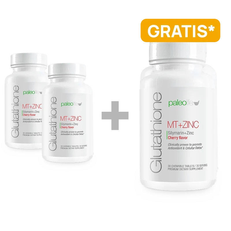 Paleolife Glutathione  MT + Zinc LIPOSOMAL GLUTATION Black 3x2