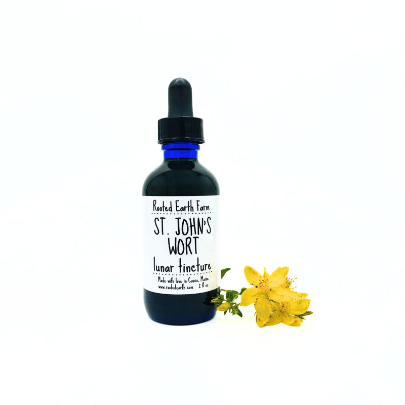 Rooted Earth Farm + Apothecary St. John's Wort Tincture Tinctures + Capsules