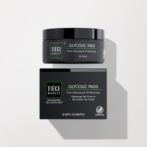 Tiege Hanley Glycolic Pads for Men Addon - Builder
