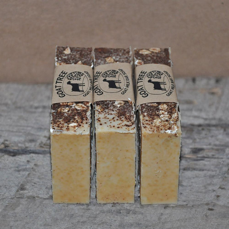Soaplandia Soap Store Goat Milk & Honey Oatmeal Goodness Soap, Unscented Bar Soap