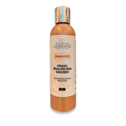Glimmer Goddess® Organic Skin Care Goddess Glow Shimmer Suntan Lotion SPF 40 – Reef-Safe Radiance Lotions & Creams