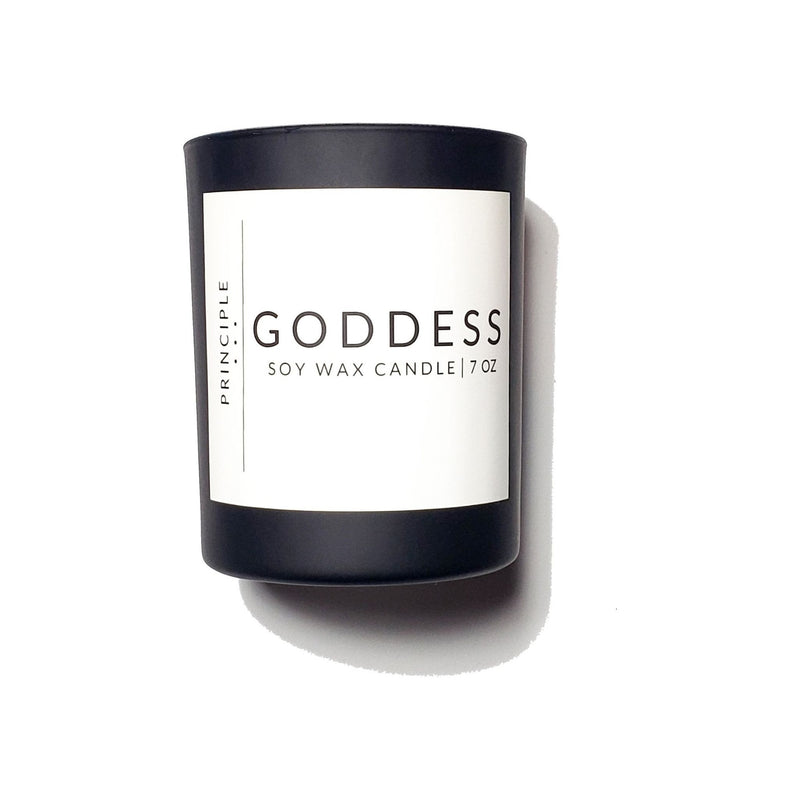 P R I N C I P L E Goddess Soy Wax Candle Candles