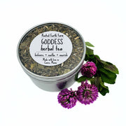 Rooted Earth Farm + Apothecary Goddess Herbal Tea Tin Herbal Teas