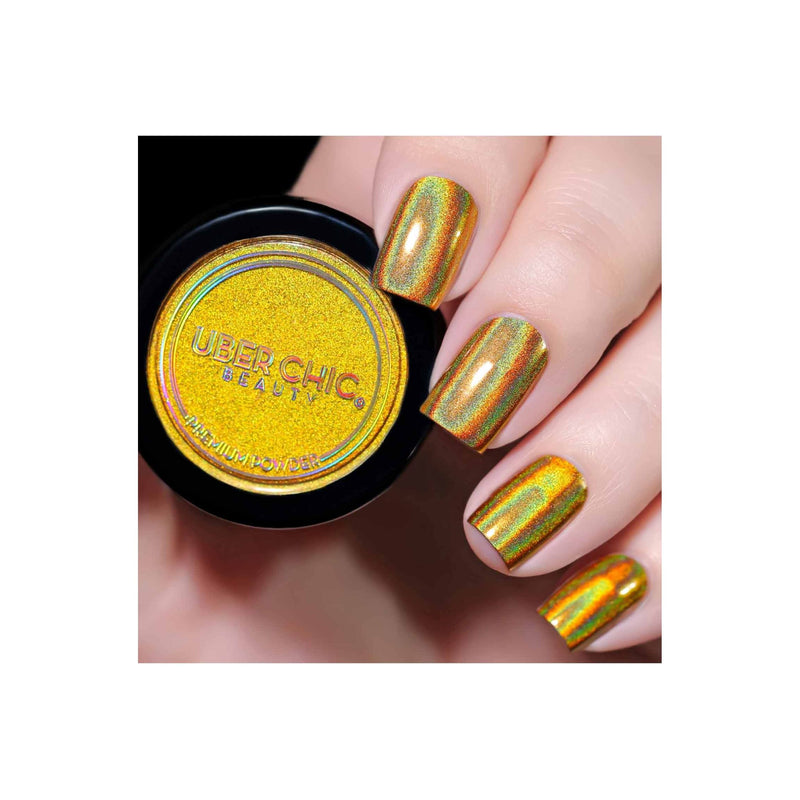 UberChic Beauty Holographic Gold Powder