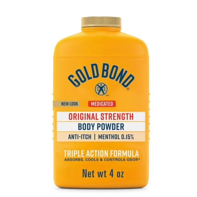 VIP Extensions Gold Bond Medicated Original Strength Body Powder 4oz Skin Care
