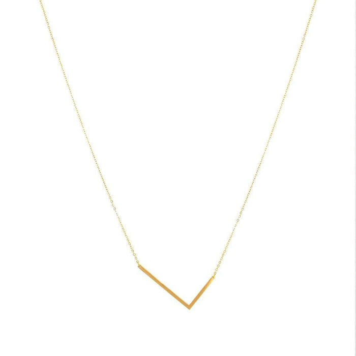 Gold Initial Necklaces by Jonesy Wood