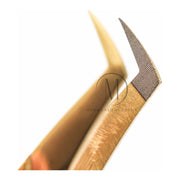 Mega Lash Academy Gold Micro Fiber - MF5 - Boot Volume Tweezers Tweezers