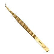 Mega Lash Academy Gold Micro Fiber - MF7 - Xtra Long Skinny Tweezers Tweezers