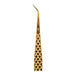 Mega Lash Academy -  Gold Micro Fiber - MF7 - Xtra Long Skinny Tweezers