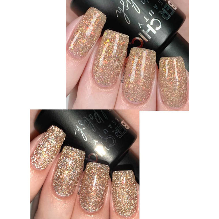 Uberchic Beauty Auburn Skies   Iridescent Reflective Gel Polish