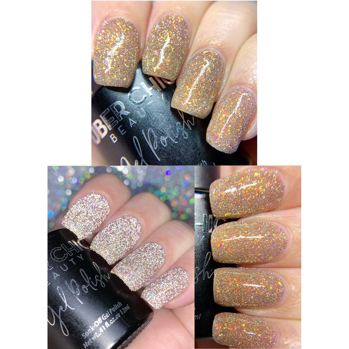 Uberchic Beauty Auburn Skies   Iridescent Reflective Gel Polish