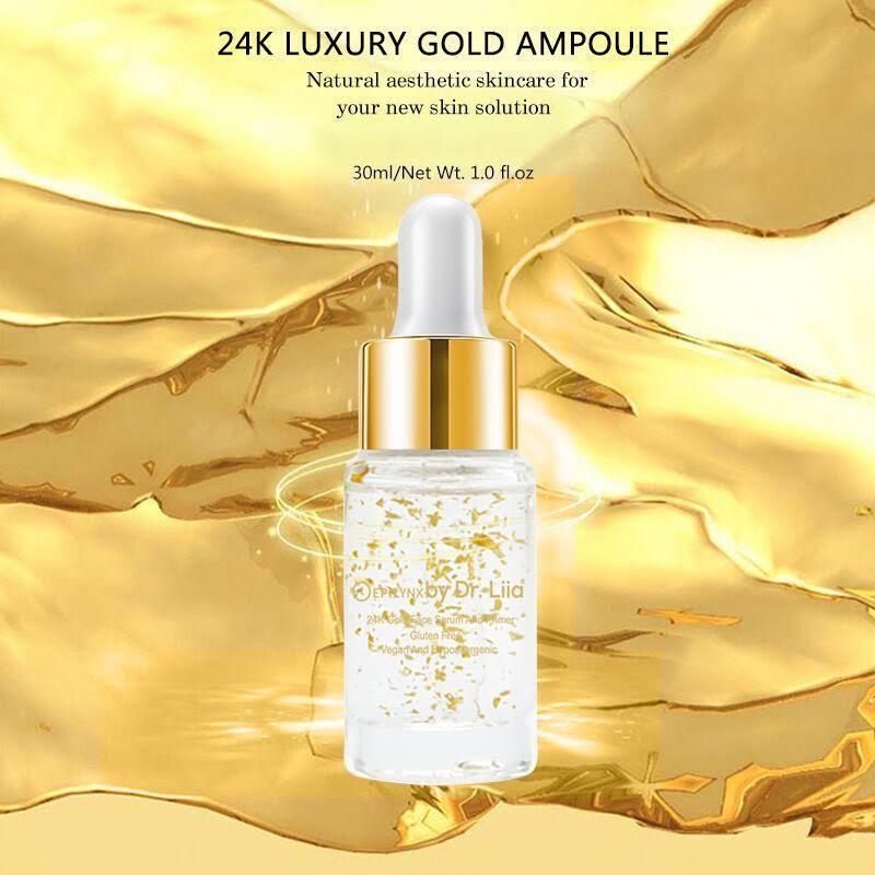 EpiLynx 24K Gold Radiance Concentrate Serum – Vegan, Gluten-Free Hydrating & Illuminating Formula Face Serums