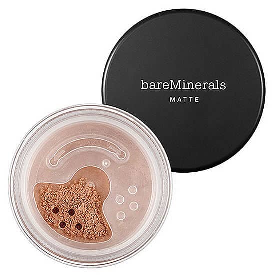 Nava Beauty bareMinerals Matte Foundation Broad Spectrum SPF 15 White Smoke Golden Dark