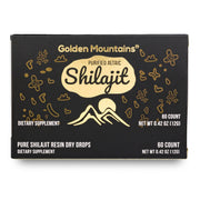 SiberianGreen.com Siberian Green Shilajit Dry Drops | Altai Golden Mountains | 60 x 200mg Herbs