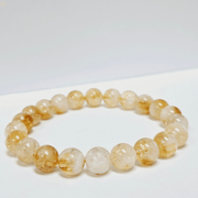 ZAQ Skin & Body Gold Hair Quartz Bracelet - New Opportunities