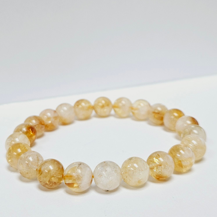 ZAQ Skin & Body - Gold Hair Quartz Bracelet - New Opportunities