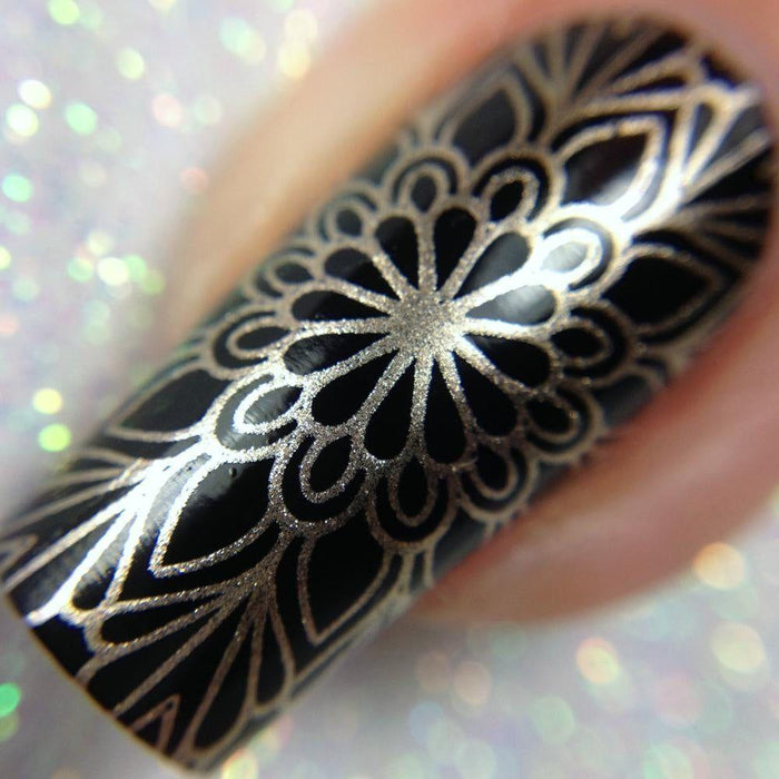 Twinkled T - Liquid Gold Stamping Polish