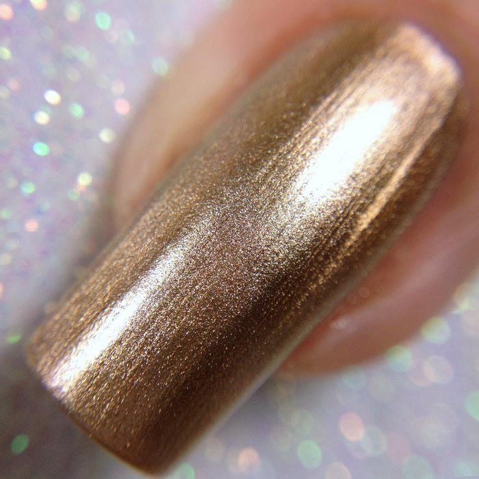 Twinkled T - Liquid Gold Stamping Polish