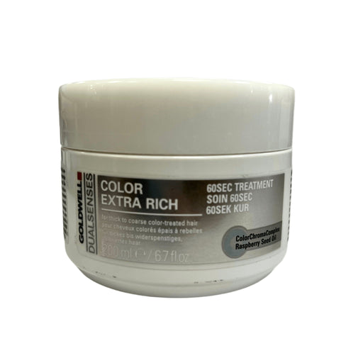 VIP Extensions Goldwell Dual Senses Color Extra Rich 60sec Treatment 6.7 OZ Hair Care