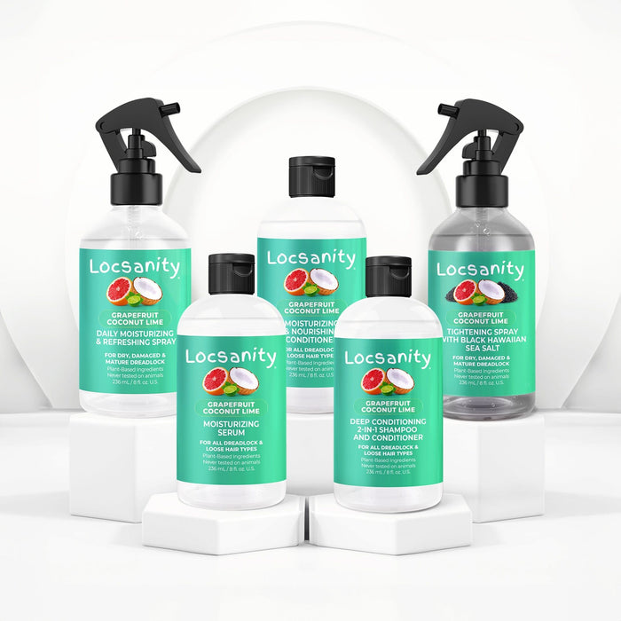 Locsanity Grapefruit Coconut Lime Loccare Bundle