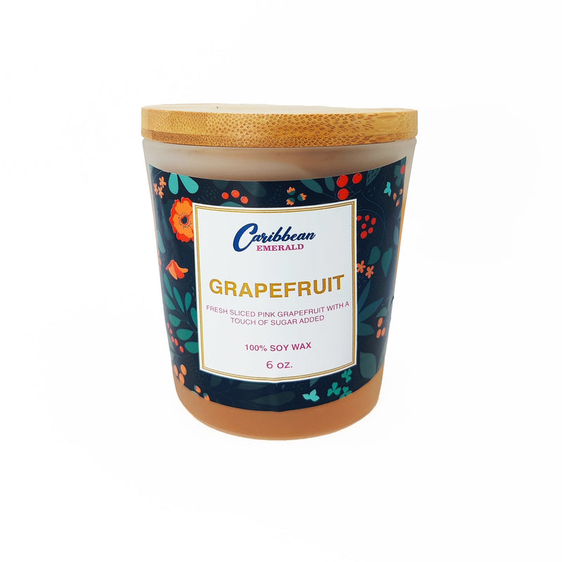 Caribbean Emerald Grapefruit Candle Candle
