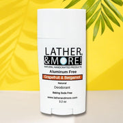 Lather and More! Grapefruit and Bergamot Natural Deodorant deodorant
