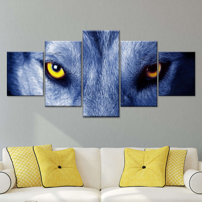 Mystic Wolf Eyes Wall Art