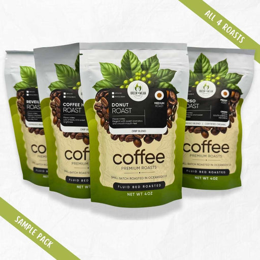 Shave Essentials Green to Mean Coffee Sampler Pack Coffee