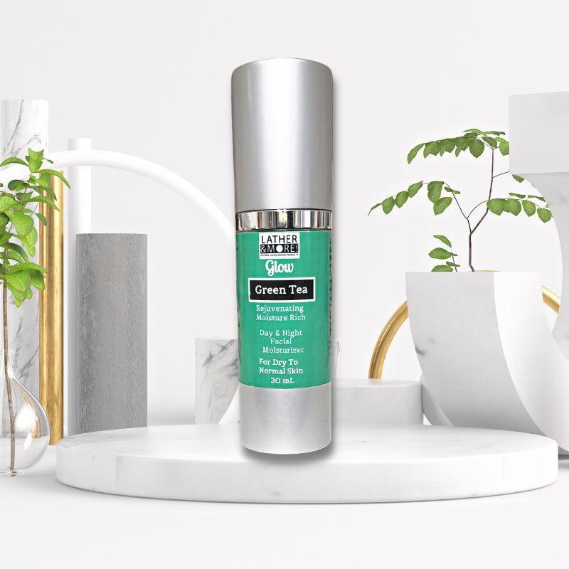 Lather and More! Green Tea Face Moisturizer moisturizer