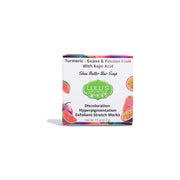 Lulu’s Holistics Guava Passionfruit Turmeric Kojic Acid Shea Butter Bar Soap – Hydrating Cleanser for Smooth, Bright-Looking, Even-Looking Skin Bar soap