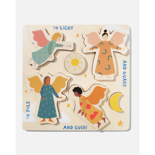 Be A Heart Guardian Angel Wooden Puzzle puzzle