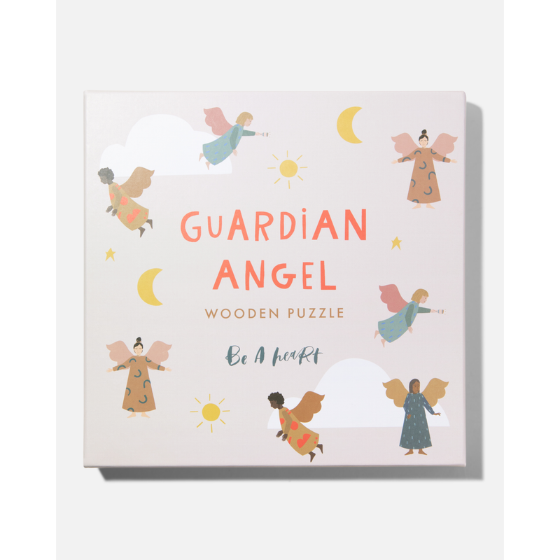 Be A Heart Guardian Angel Wooden Puzzle puzzle