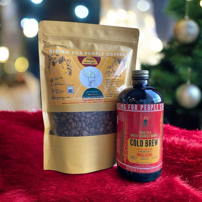 Rising For People Coffee Co. Guatemala-Aged Whiskey barrel Coffee Coffee