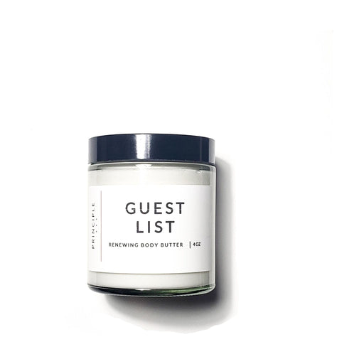P R I N C I P L E Guest List Renewing Body Butter Body