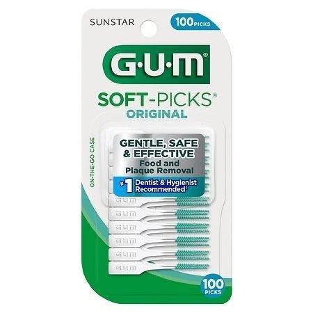 VIP Extensions Gum Soft-Picks Original 100 Count