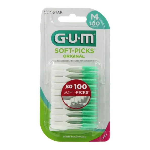 Gum GUM Original Soft-Picks 100 Units Toothpicks
